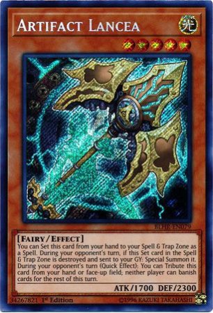 Artifact Lancea - BLHR-EN079 - Secret Rare