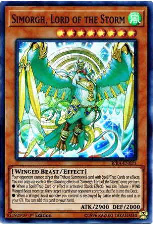 Simorgh, Lord of the Storm - RIRA-EN021 - Super Rare