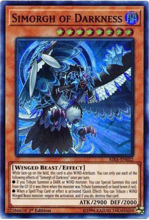 Simorgh of Darkness - RIRA-EN022 - Super Rare