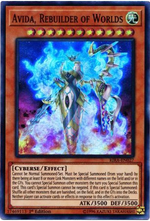 Avida, Rebuilder of Worlds - RIRA-EN027 - Super Rare