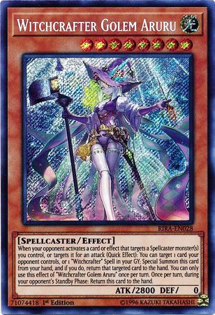 Witchcrafter Golem Aruru - RIRA-EN028 - Secret Rare - Duelshop