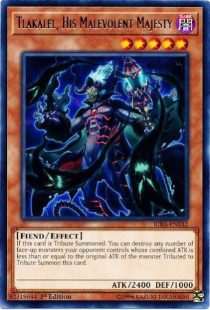 Tlakalel, His Malevolent Majesty - RIRA-EN032 - Rare