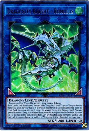 Dragunity Knight - Romulus - RIRA-EN098 - Ultra Rare