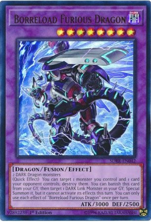 Borreload Furious Dragon - SDRR-EN042 - Ultra Rare