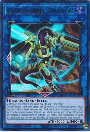 Quadborrel Dragon - SDRR-EN043 - Ultra Rare