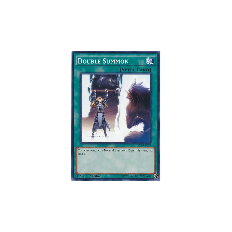 Double Summon - SDGR-EN026 - Common - Duelshop