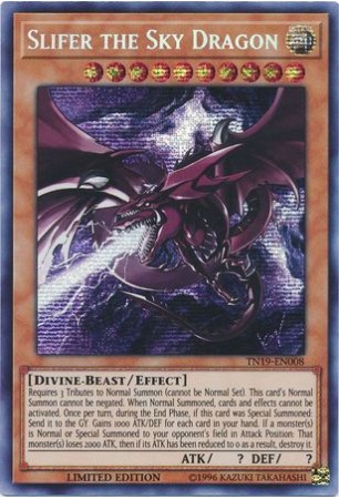 Slifer the Sky Dragon - TN19-EN008 - Prismatic Secret Rare