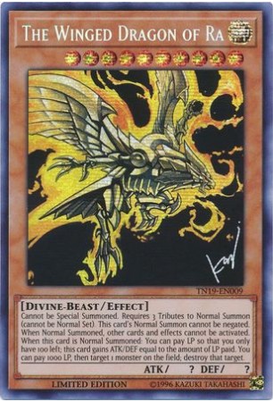 The Winged Dragon of Ra - TN19-EN009 - Prismatic Secret Rare