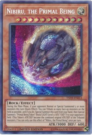 Nibiru, the Primal Being - TN19-EN013 - Prismatic Secret Rare