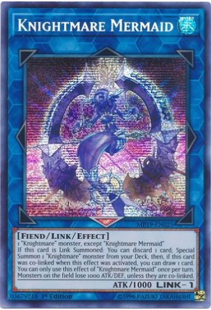 Knightmare Mermaid - MP19-EN025 - Prismatic Secret Rare