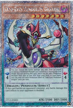 Odd-Eyes Pendulum Dragon - CT12-EN001 - Platinum Secret Rare