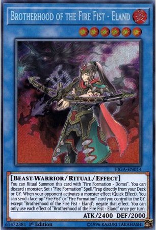 Brotherhood of the Fire Fist - Eland - FIGA-EN014 - Secret Rare
