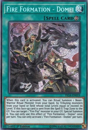 Fire Formation - Domei - FIGA-EN019 - Secret Rare