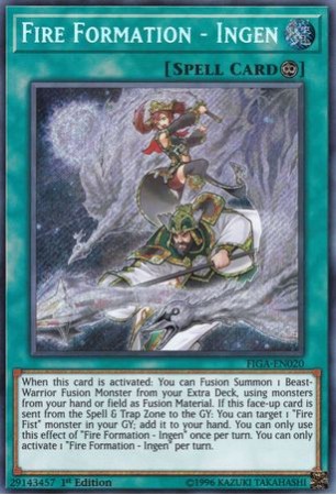 Fire Formation - Ingen - FIGA-EN020 - Secret Rare