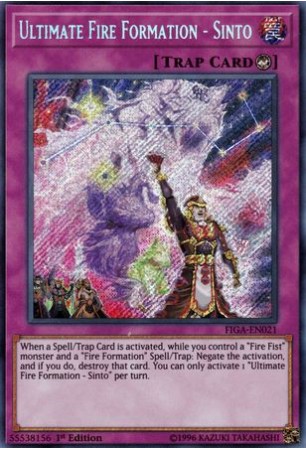 Ultimate Fire Formation - Sinto - FIGA-EN021 - Secret Rare