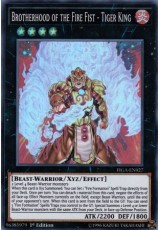 Brotherhood of the Fire Fist - Tiger King - FIGA-EN027 - Super Rare