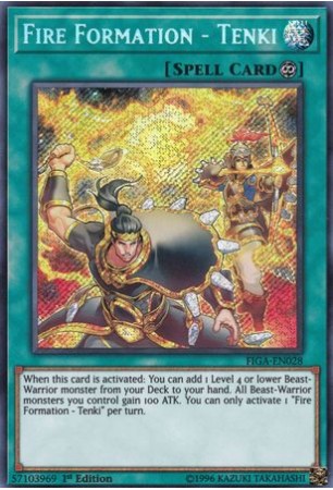 Fire Formation - Tenki - FIGA-EN028 - Secret Rare