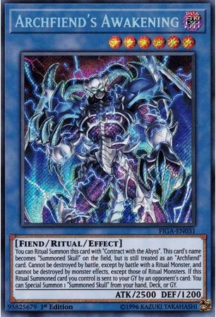 Archfiend's Awakening - FIGA-EN031 - Secret Rare