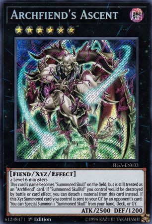 Archfiend's Ascent - FIGA-EN033 - Secret Rare