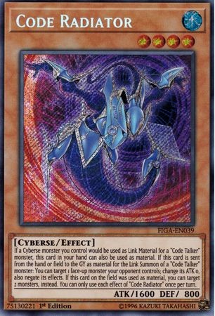 Code Radiator - FIGA-EN039 - Secret Rare