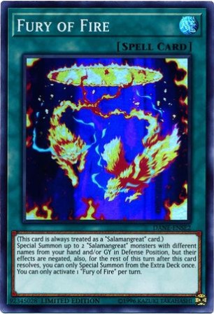 Fury of Fire - DANE-ENSE2 - Super Rare