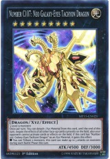 Number C107: Neo Galaxy-Eyes Tachyon Dragon - MP15-EN023 - Super Rare