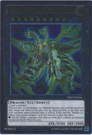 Number C107: Neo Galaxy-Eyes Tachyon Dragon - PRIO-EN041 - Ultimate Rare