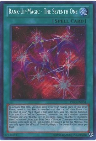 Rank-Up-Magic - The Seventh One - PRIO-EN058 - Secret Rare