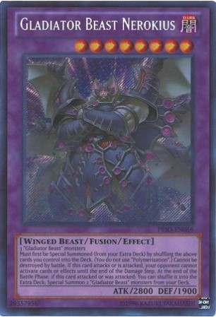 Gladiator Beast Nerokius - PRIO-EN086 - Secret Rare