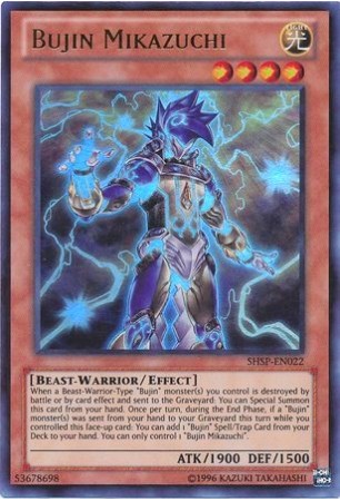 Bujin Mikazuchi - SHSP-EN022 - Ultra Rare
