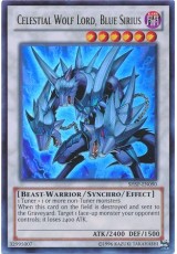 Celestial Wolf Lord, Blue Sirius - SHSP-EN090 - Ultra Rare