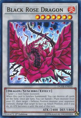 Black Rose Dragon - DUDE-EN010 - Ultra Rare - Duelshop