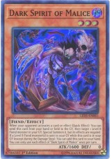 Dark Spirit of Malice - LED5-EN003 - Super Rare