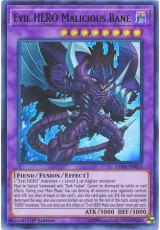 Evil HERO Malicious Bane - LED5-EN012 - Ultra Rare