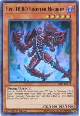 Evil HERO Sinister Necrom - LED5-EN014 - Ultra Rare