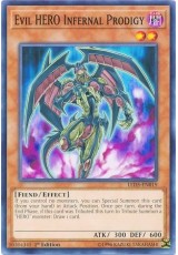 Evil HERO Infernal Prodigy - LED5-EN019 - Common