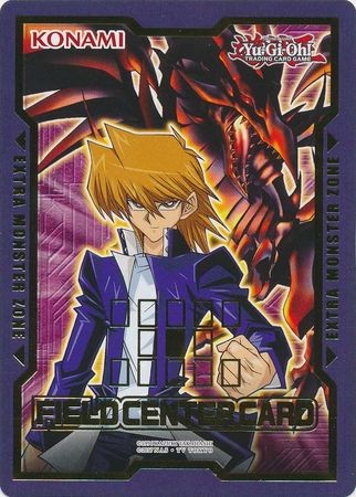 Joey Wheeler & Red-Eyes B. Dragon Field Center Card - Duelshop