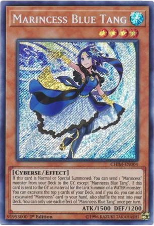 Marincess Blue Tang - CHIM-EN004 - Secret Rare