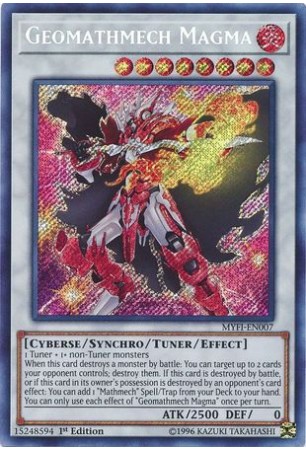 Geomathmech Magma - MYFI-EN007 - Secret Rare