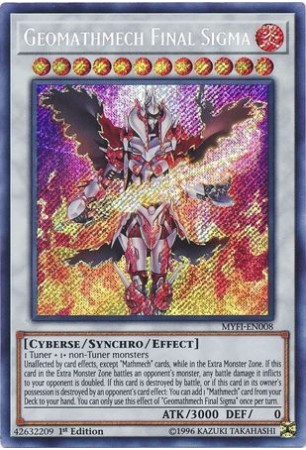 Geomathmech Final Sigma - MYFI-EN008 - Secret Rare