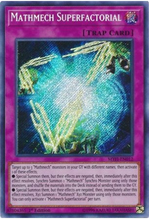 Mathmech Superfactorial - MYFI-EN012 - Secret Rare