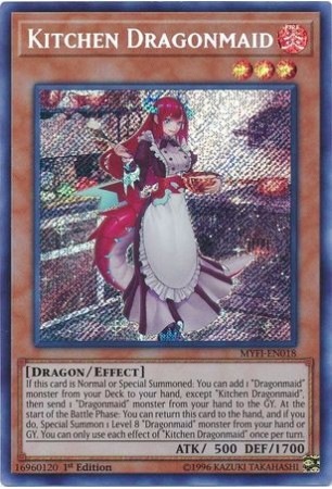 Kitchen Dragonmaid - MYFI-EN018 - Secret Rare