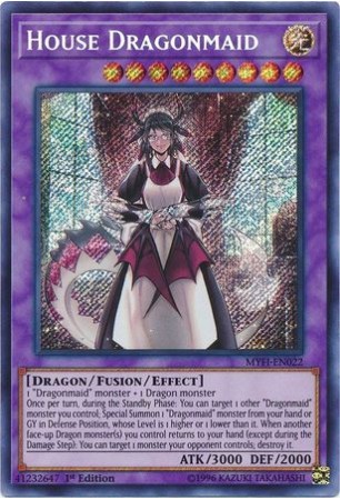 House Dragonmaid - MYFI-EN022 - Secret Rare