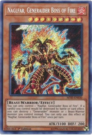 Naglfar, Generaider Boss of Fire - MYFI-EN030 - Secret Rare