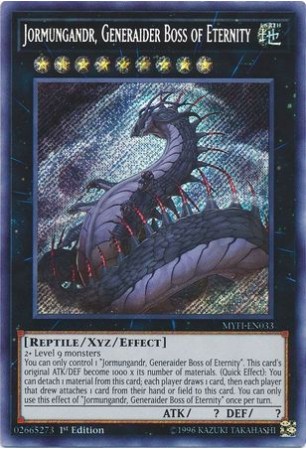 Jormungandr, Generaider Boss of Eternity - MYFI-EN033 - Secret Rare