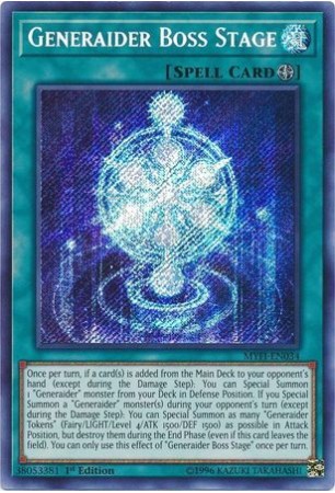 Generaider Boss Stage - MYFI-EN034 - Secret Rare