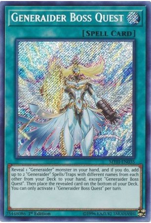 Generaider Boss Quest - MYFI-EN035 - Secret Rare