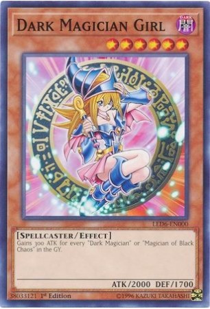 Dark Magician Girl - LED6-EN000 - Common