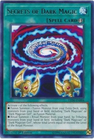 Secrets of Dark Magic - LED6-EN004 - Rare