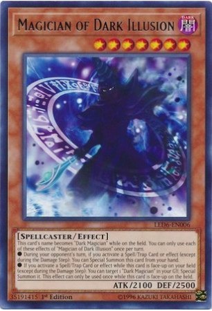 Magician of Dark Illusion - LED6-EN006 - Rare